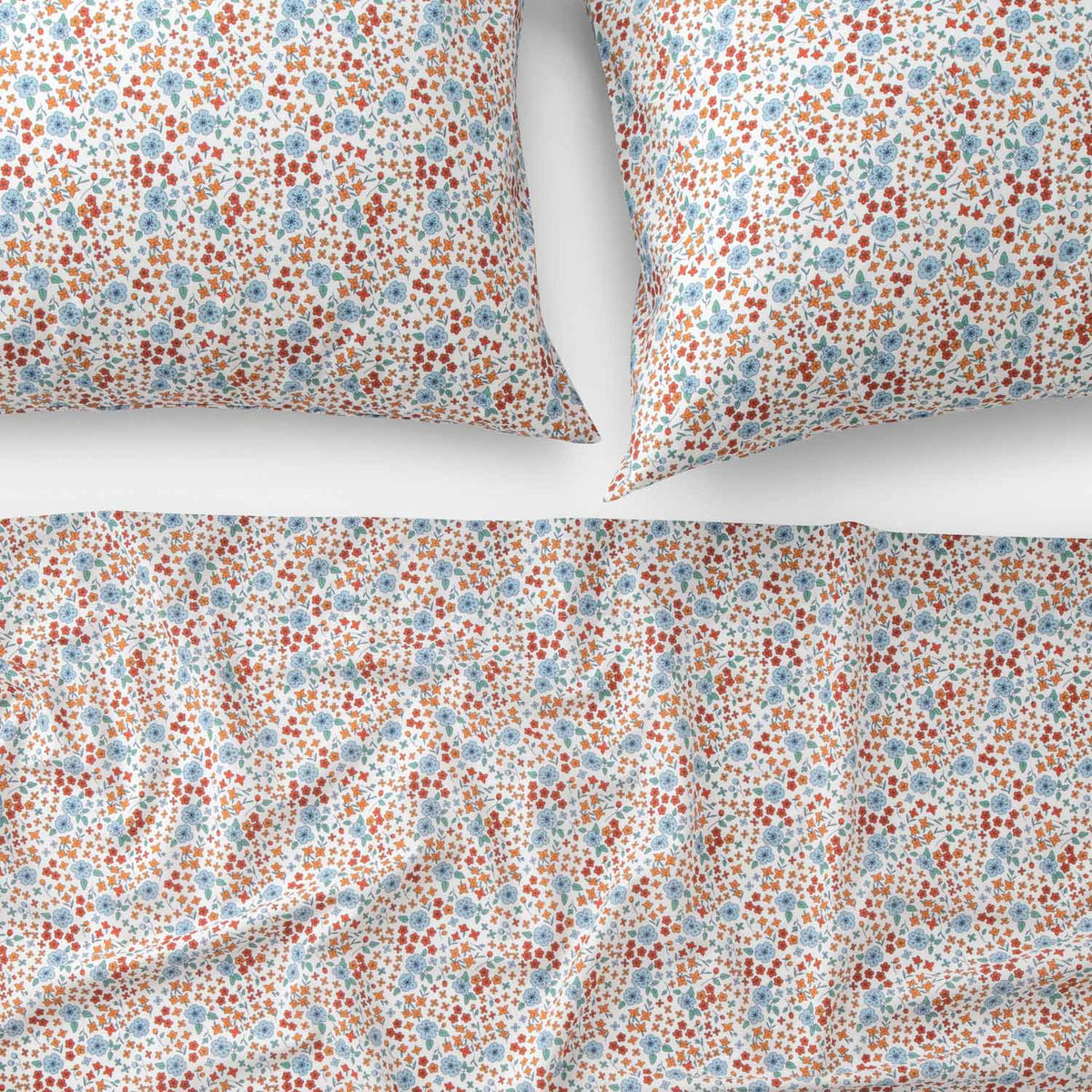 Wallowa Floral Sheet Set