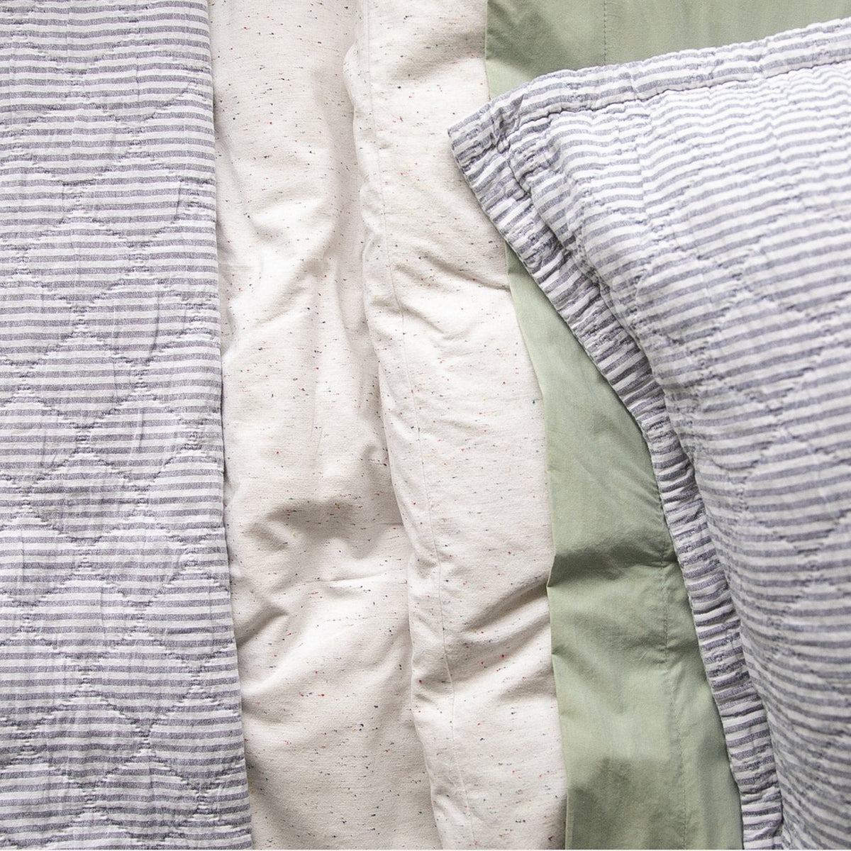 Diamond Ticking Quilt