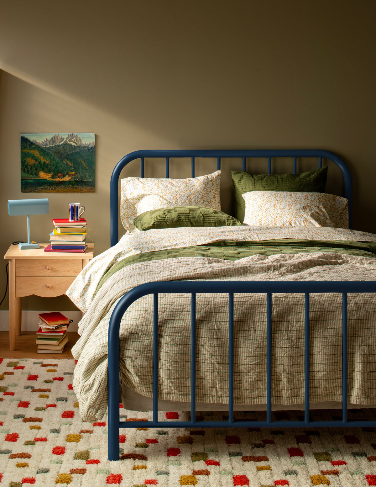 Diamond Ticking Quilt